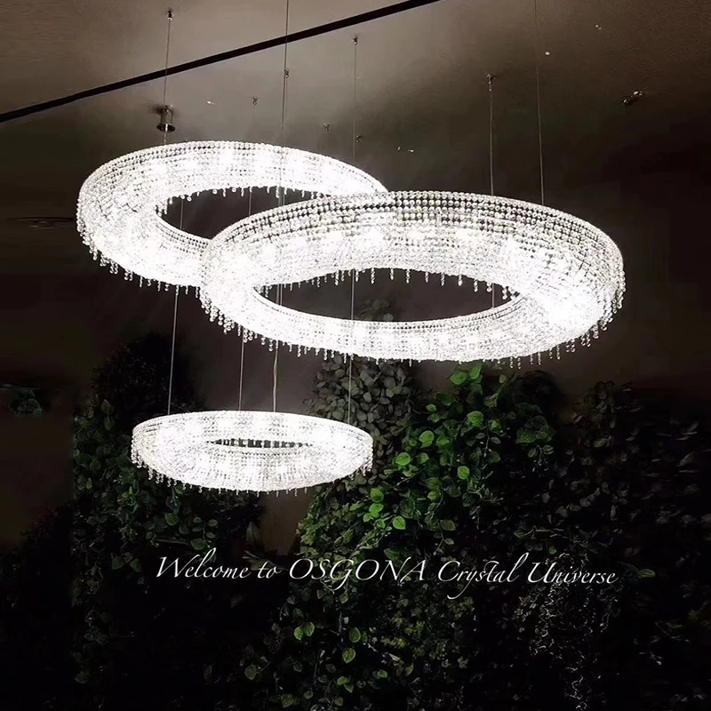 Modern Luxury Round Oval Crystal Chandelier Designer Living Dining Room Chrome Luster LED Pendant Lamps Hotel Duplex Villa Light
Modern Luxury Round Oval Crystal Chandelier Designer Living Dining Room Chrome Luster LED Pendant Lamps Hotel Duplex Villa Light