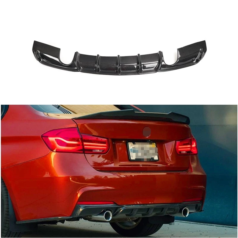 M Performance M tech F30 Carbon Fiber Rear Lip Single Output Diffuser for F30 318 320 328 335 340 with M Package 2012-2018
M Performance M tech F30 Carbon Fiber Rear Lip Single Output Diffuser for F30 318 320 328 335 340 with M Package 2012-2018