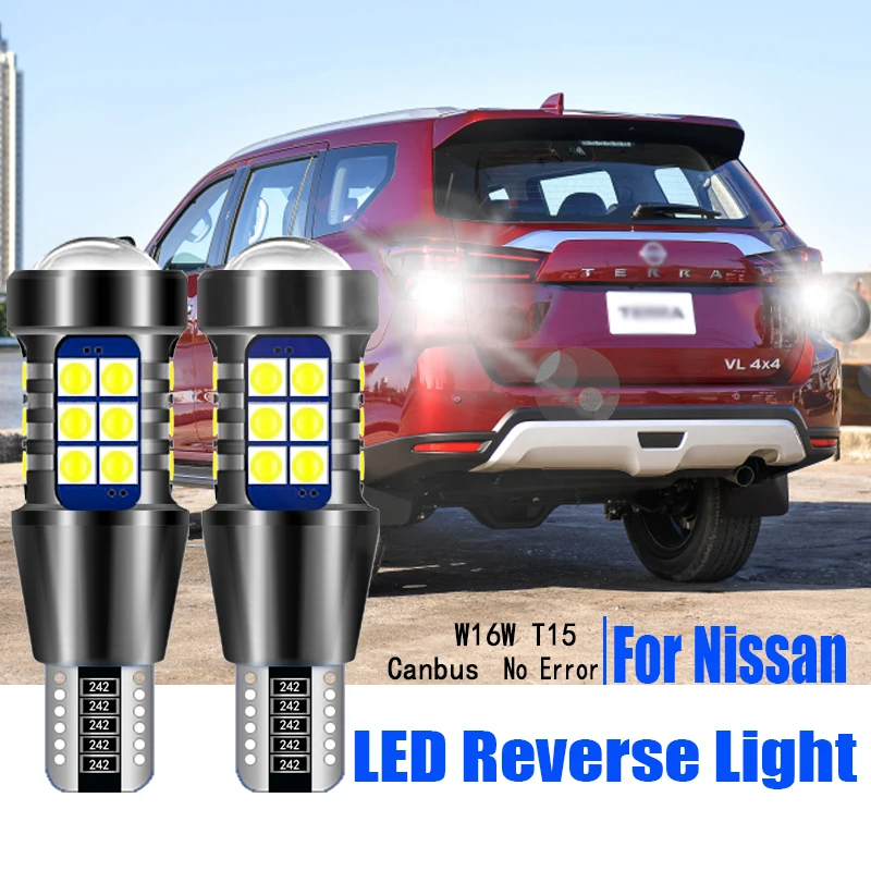 2pcs W16W Canbus LED Reverse Light Bulbs T15 Lamp For Nissan Terrano Tiida X-Trail T32 Frontier Quest Sentra Xterra Titan Armada
2pcs W16W Canbus LED Reverse Light Bulbs T15 Lamp For Nissan Terrano Tiida X-Trail T32 Frontier Quest Sentra Xterra Titan Armada