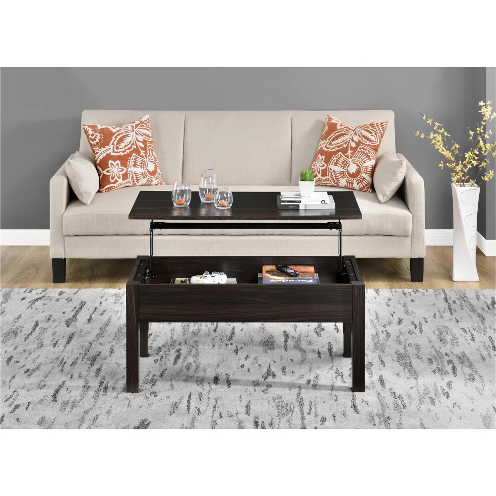

Mainstays Lift Top Coffee Table, Espresso coffee table for living room coffee table furniture living room luxury