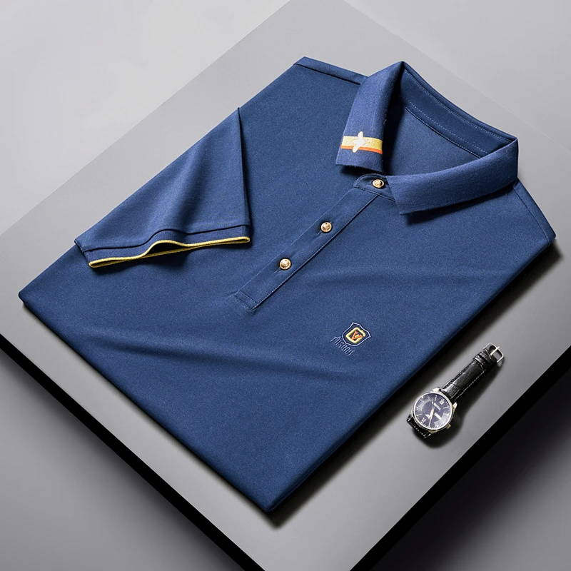 High end little bee embroidery polo shirt men's short sleeve 2023 summer trend embroidery mercerized cotton breathable T-shirt
High end little bee embroidery polo shirt men's short sleeve 2023 summer trend embroidery mercerized cotton breathable T-shirt
