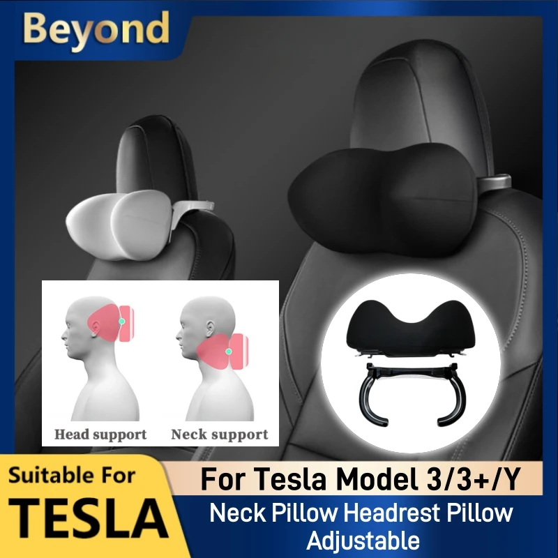 Car Neck Pillow Headrest Pillow For Tesla Model 3/3+/Y Adjustable Seat Neck Rest Model 3 2024 Highland Head Support Cushion
Car Neck Pillow Headrest Pillow For Tesla Model 3/3+/Y Adjustable Seat Neck Rest Model 3 2024 Highland Head Support Cushion