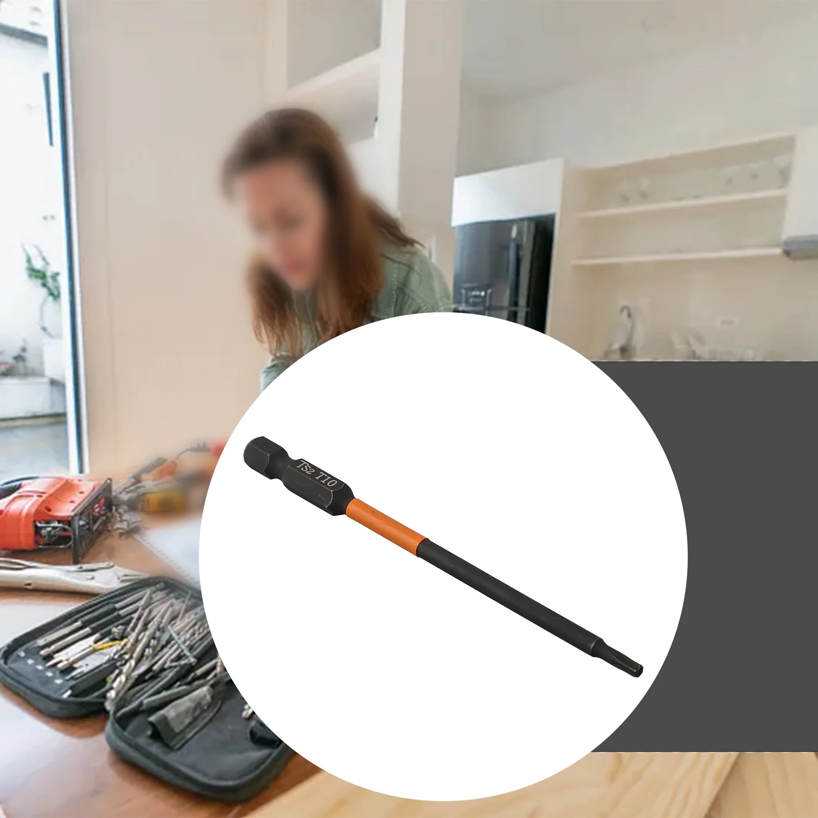 1pcs 100mm Trox Screwdriver Socket Bits Set 1/4Inch Hex Head Quick Change Impact Driver Magnetic Screwdriver Drill Bits T10-T40
1pcs 100mm Trox Screwdriver Socket Bits Set 1/4Inch Hex Head Quick Change Impact Driver Magnetic Screwdriver Drill Bits T10-T40