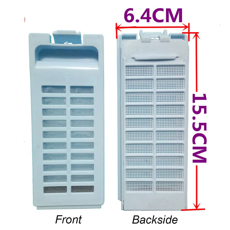 2pcs Washing Machine Filter For Haier XQS50728 XQS60828 XQB60 728 Replacement Clothing Washer Accessories Plastic 15.5x6.4cm
2pcs Washing Machine Filter For Haier XQS50728 XQS60828 XQB60 728 Replacement Clothing Washer Accessories Plastic 15.5x6.4cm