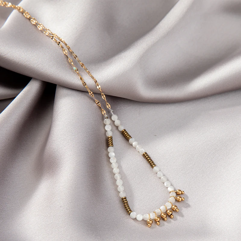 Rice Bead Bracelet Handmade Necklace for Women Simple Trendy Beads Strand Choker Femme Jewelry Party Birthday Gift
Rice Bead Bracelet Handmade Necklace for Women Simple Trendy Beads Strand Choker Femme Jewelry Party Birthday Gift