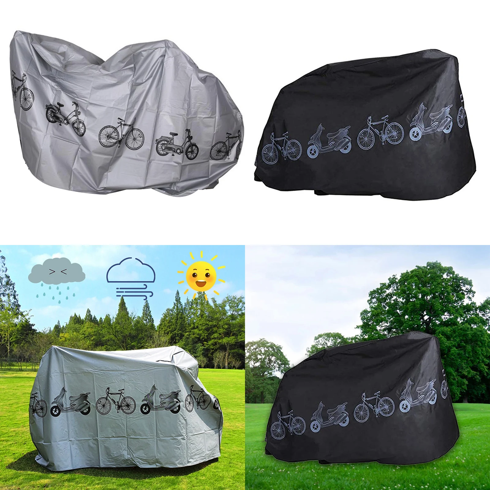 Rain Cover Waterproof Bike Bicycle Cover Outdoor UV Guardian MTB Bike Case 210x110mm Anti-UV Bicycle Cover Protective Cover
Rain Cover Waterproof Bike Bicycle Cover Outdoor UV Guardian MTB Bike Case 210x110mm Anti-UV Bicycle Cover Protective Cover