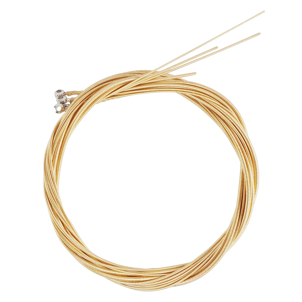 1 Set Bass Guitar Strings Steel Wire Guitar Replacement 4 String for Professional Electric Bass Acoustic Guitar
1 Set Bass Guitar Strings Steel Wire Guitar Replacement 4 String for Professional Electric Bass Acoustic Guitar
