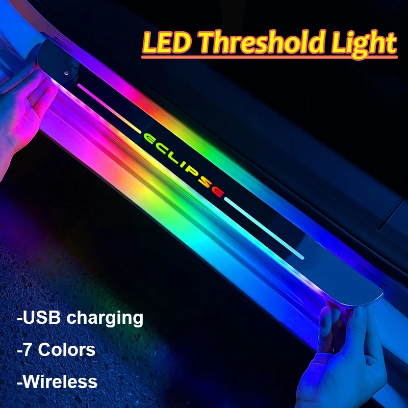 Acrylic Car Front Rear Threshold Light for Mitsubishi Eclipse USB Charging LED Welcome Pedal Pathway Lamp Interior Decoration
Acrylic Car Front Rear Threshold Light for Mitsubishi Eclipse USB Charging LED Welcome Pedal Pathway Lamp Interior Decoration