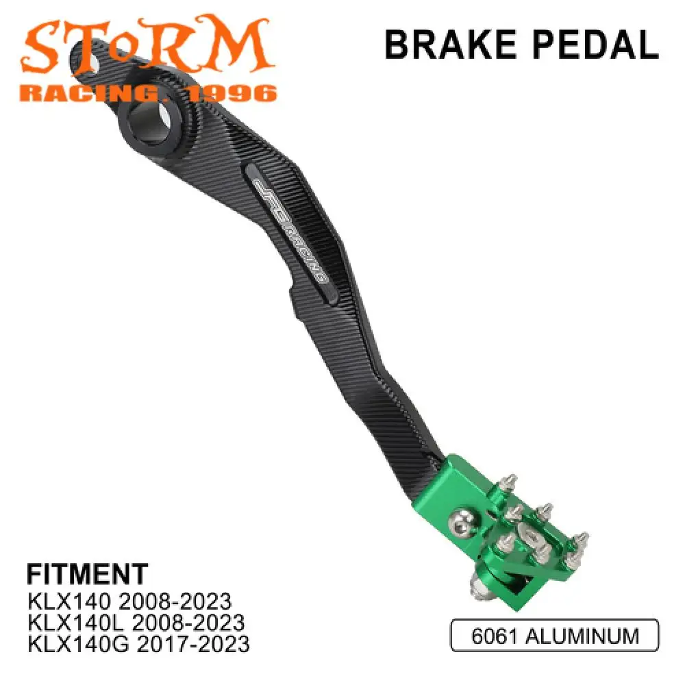 Задняя педаль тормоза для мотоцикла, алюминиевый рычаг для мотоцикла Kawasaki KLX140 KLX140L 2008-2023 KLX140G 2017-2023, внедорожный питбайк
Задняя педаль тормоза для мотоцикла, алюминиевый рычаг для мотоцикла Kawasaki KLX140 KLX140L 2008-2023 KLX140G 2017-2023, внедорожный питбайк