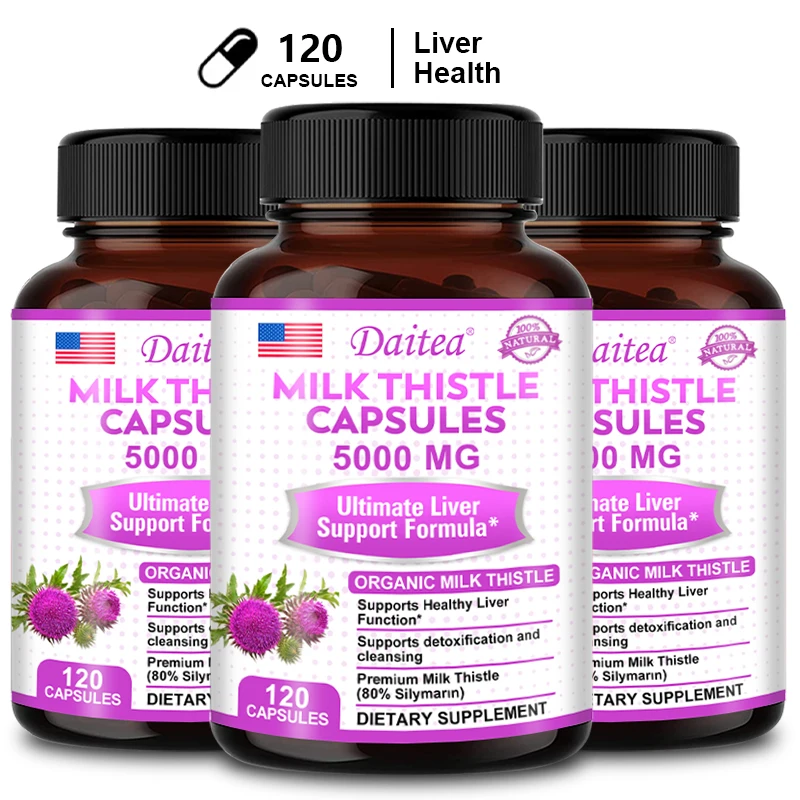 

Big Tea Organic Milk Thistle Extract helps cleanse the liver, detoxify, and provide antioxidant support