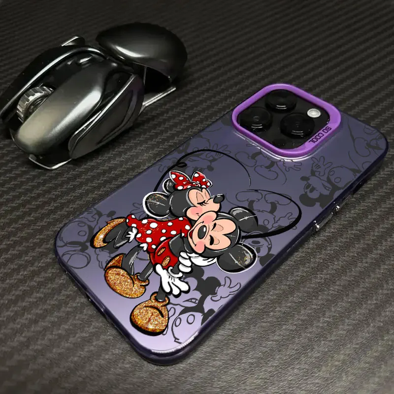Disneys-Mickey Minnie Mouse Love Coque For Apple iPhone 16e 16 14 15 13 11 Pro Max Case Plus 12 Mini 16e Shockproof Phone Cover Disneys-Mickey Minnie Mouse Love Coque For Apple iPhone 16e 16 14 15 13 11 Pro Max Case Plus 12 Mini 16e Shockproof Phone Cover