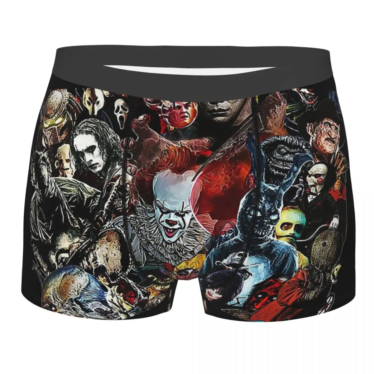 Трусы из фильма «ужасы», дышащие трусы, мужское нижнее белье, шорты с принтом, боксеры, трусы 
Трусы из фильма «ужасы», дышащие трусы, мужское нижнее белье, шорты с принтом, боксеры, трусы