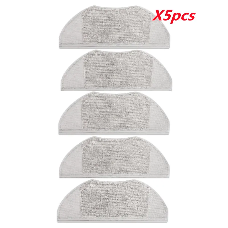 

5X Microfiber Cloths For Tefal Rowent X-plorer Series 95 Rg7975wh Rg7987 Robotic Vacuum Cleaner Mop Cloth Mopping Cloths Sweeper