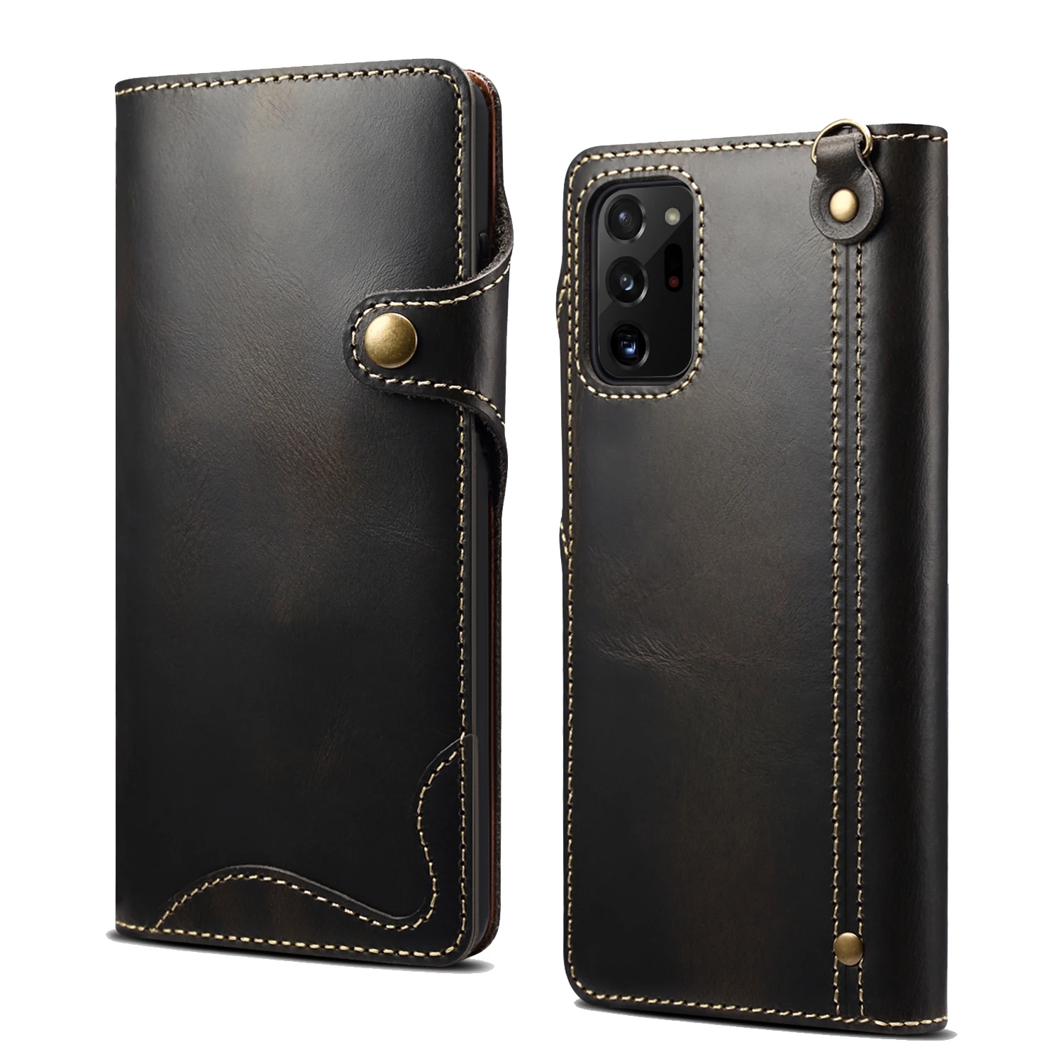 Luxury Genuine Leather Wallet Case for Samsung Galaxy Note 8 9 10 20 Ultra Buckle Closure Oil Wax Leather Comfortable Purse Case
Luxury Genuine Leather Wallet Case for Samsung Galaxy Note 8 9 10 20 Ultra Buckle Closure Oil Wax Leather Comfortable Purse Case