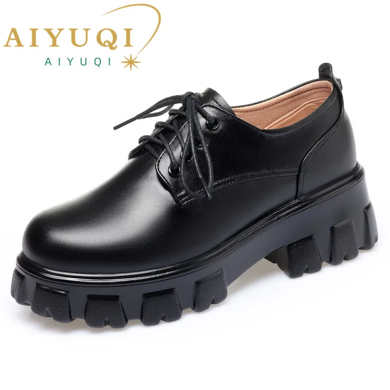 AIYUQI Women Loafers Spring 2024 New Genuine Leather British Style Women Oxford Shoes Platform Women Large Size Shoes
AIYUQI Women Loafers Spring 2024 New Genuine Leather British Style Women Oxford Shoes Platform Women Large Size Shoes