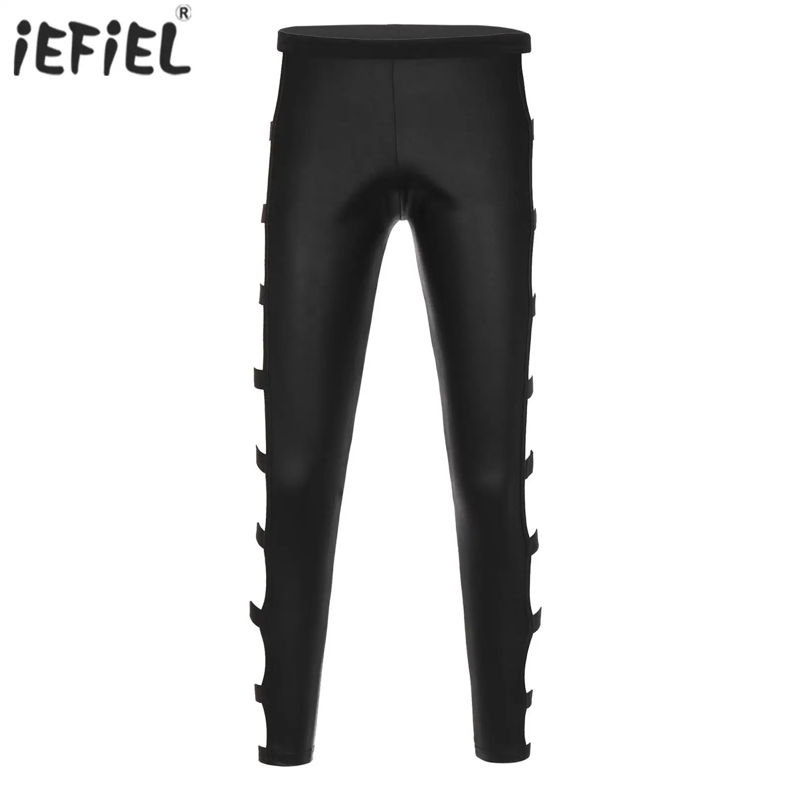 Men's Hollow Out PU Leather Skinny Pants Elastic Waist Leggings Cutout Trousers Nightclub Dance Exotic Pants Performance Costume
Men's Hollow Out PU Leather Skinny Pants Elastic Waist Leggings Cutout Trousers Nightclub Dance Exotic Pants Performance Costume
