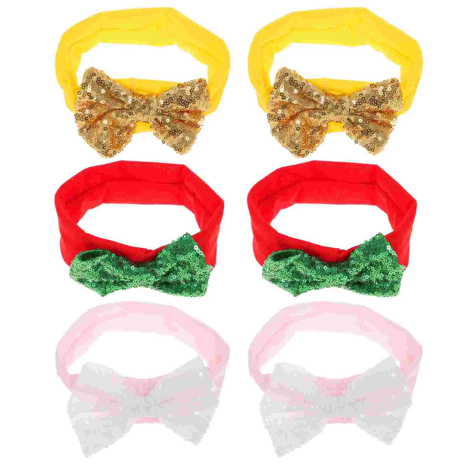 6 PCS Christmas Headbands Simple Elastic Bow-knot Head Wrap Hair Band Hair Accessories for Baby Kids (1 Pc Green White, Red
6 PCS Christmas Headbands Simple Elastic Bow-knot Head Wrap Hair Band Hair Accessories for Baby Kids (1 Pc Green White, Red