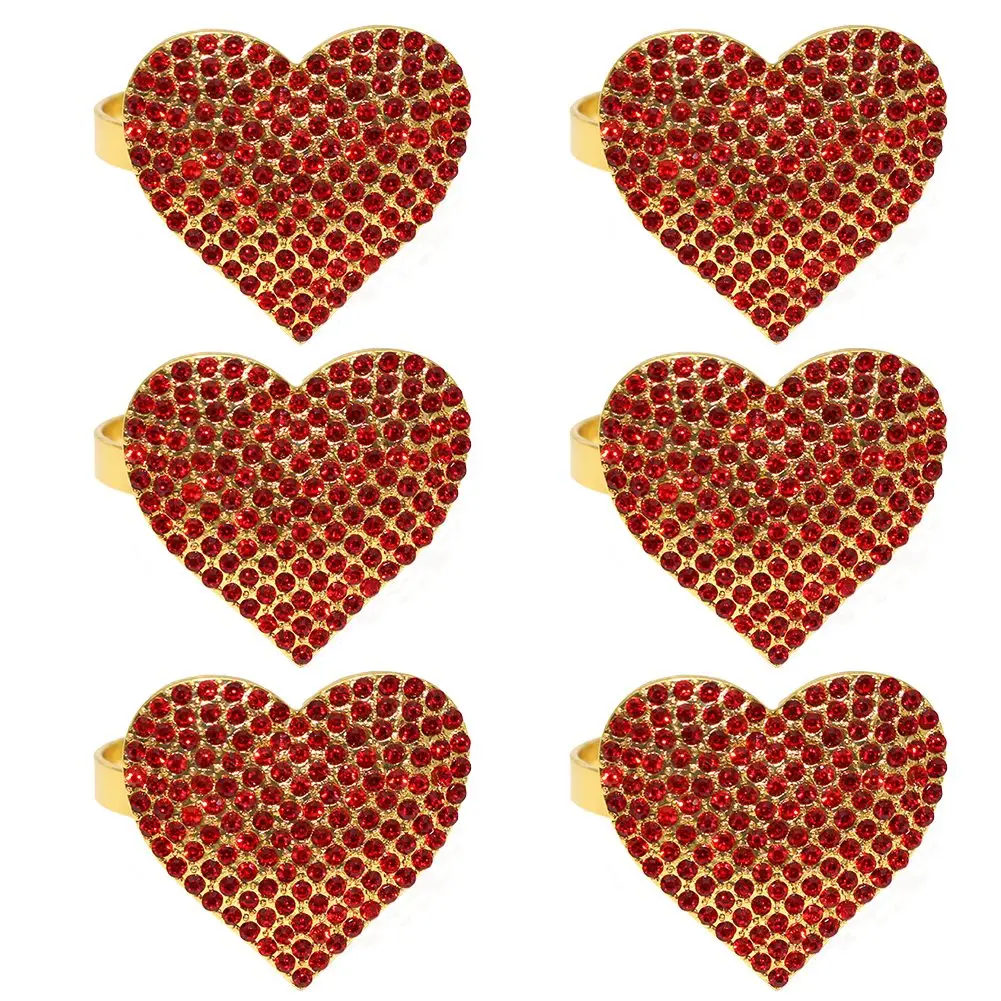 Stylish Love Napkin Buckles Set of 6 Heart Napkin Rings Perfect for Valentine\\\\\\'s Day Dinner and Romantic Events
Stylish Love Napkin Buckles Set of 6 Heart Napkin Rings Perfect for Valentine\\\\\\'s Day Dinner and Romantic Events