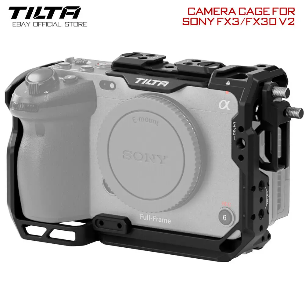 Держатель для камеры Tilta FX3 FX30, Жесткая Броня для камеры Sony FX3 FX30, V-образное крепление, зажим для видеокабеля, адаптер с деревянной ручкой
Держатель для камеры Tilta FX3 FX30, Жесткая Броня для камеры Sony FX3 FX30, V-образное крепление, зажим для видеокабеля, адаптер с деревянной ручкой