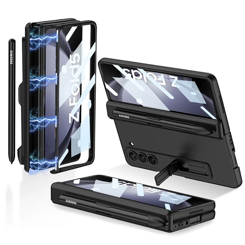 For Samsung Galaxy Z Fold 5 Case GKK All - Inclusive Mag - netic Folding Shell + Tempered Glass
For Samsung Galaxy Z Fold 5 Case GKK All - Inclusive Mag - netic Folding Shell + Tempered Glass