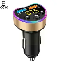 Car Bluetooth-compatible 5.0 FM Transmitter Wireless USB Hands-free Kit Car MP3 Quick Auto Audio Charger Receiver Player Li I5Z3
Car Bluetooth-compatible 5.0 FM Transmitter Wireless USB Hands-free Kit Car MP3 Quick Auto Audio Charger Receiver Player Li I5Z3
