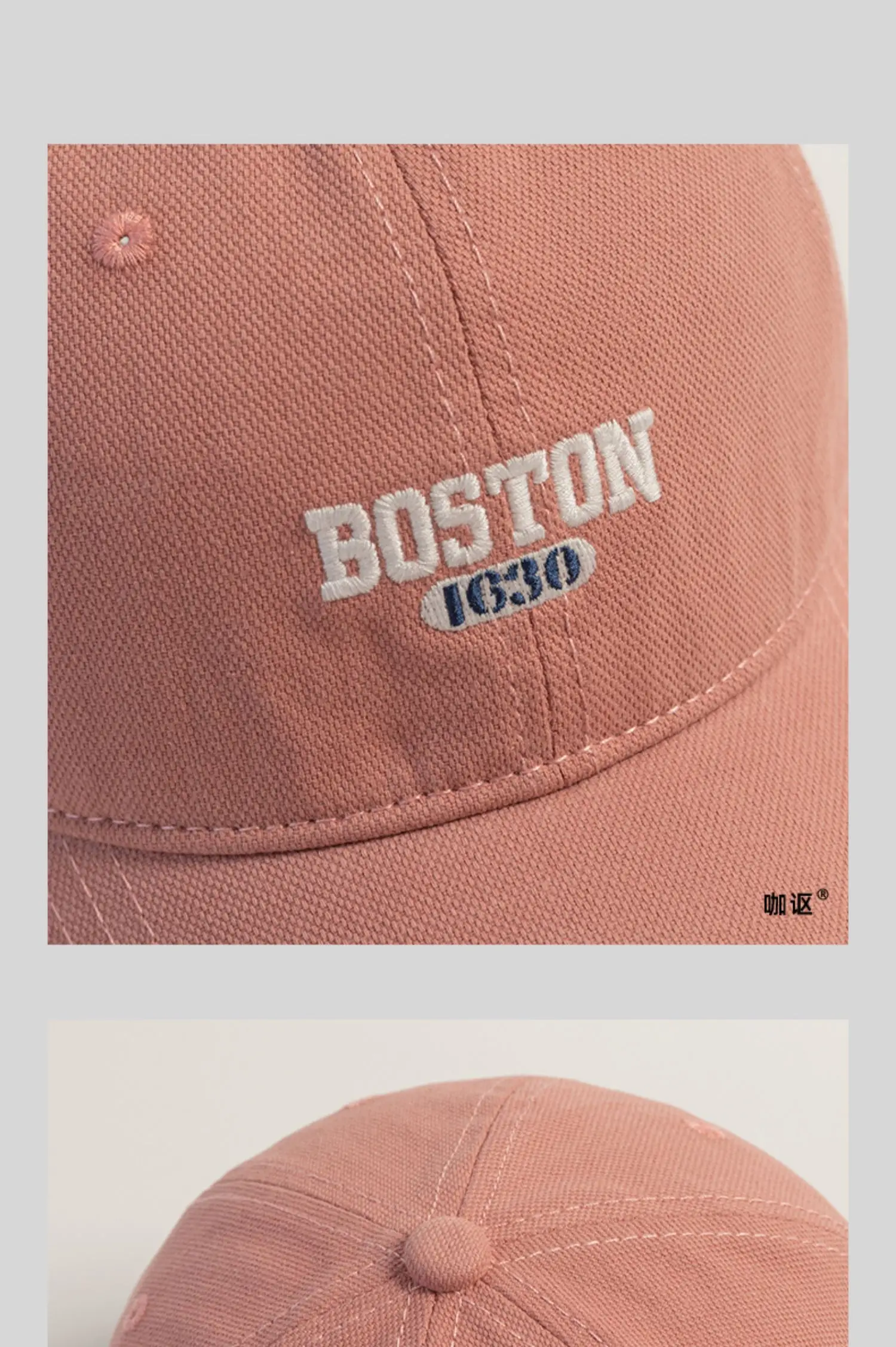 Hat Female Pink Ins Embroidered Peaked Cap Korean Style Versatile Curved Brim Trendy Men's Baseball Cap Spring and Autumn Hat Female Pink Ins Embroidered Peaked Cap Korean Style Versatile Curved Brim Trendy Men's Baseball Cap Spring and Autumn