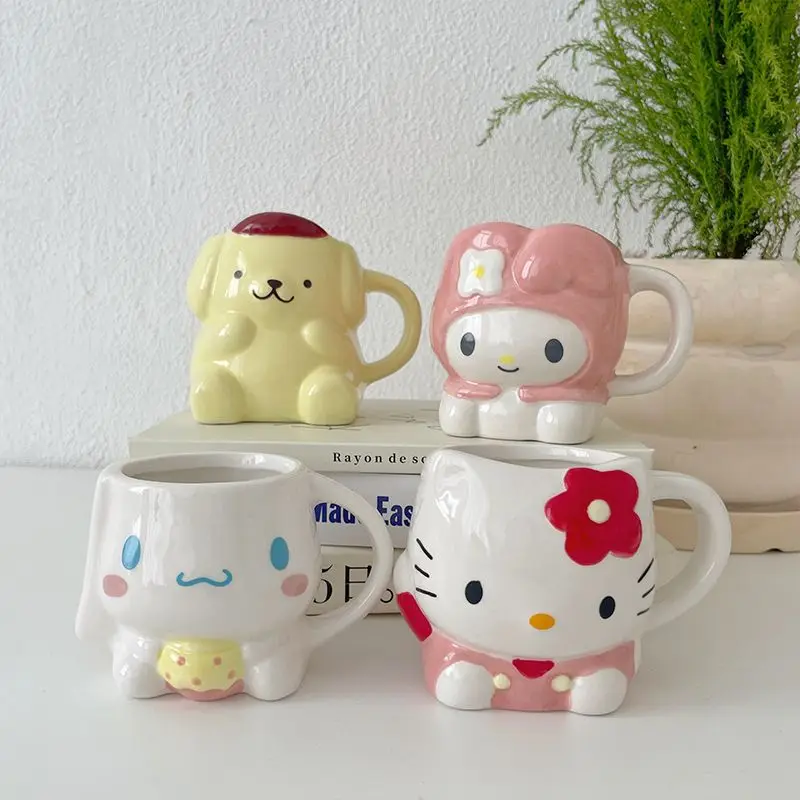 50-100Ml Anime Cartoon Sanrio Hello Kitty My Melody Cinnamoroll Ceramic Water Cup Creative New Cup Cute Girl Gift Children's Cup
50-100Ml Anime Cartoon Sanrio Hello Kitty My Melody Cinnamoroll Ceramic Water Cup Creative New Cup Cute Girl Gift Children's Cup