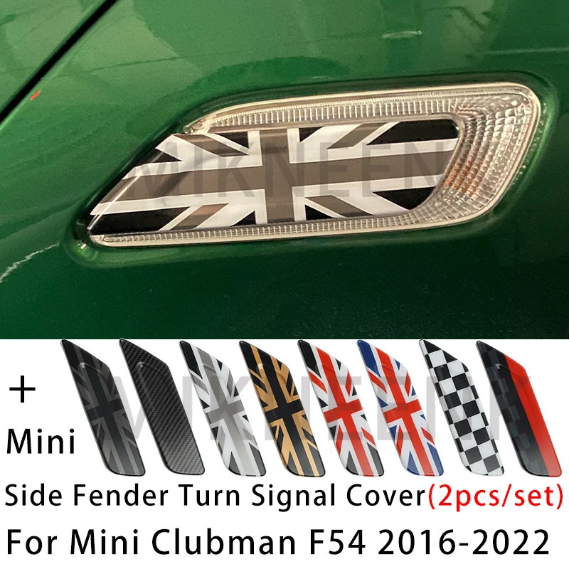 For Mini Cooper F54 2016 2017 2018-2022 Clubman Car Front Side Fender Sticker Turn Signal Light Cover Lamp Case Accessories
For Mini Cooper F54 2016 2017 2018-2022 Clubman Car Front Side Fender Sticker Turn Signal Light Cover Lamp Case Accessories