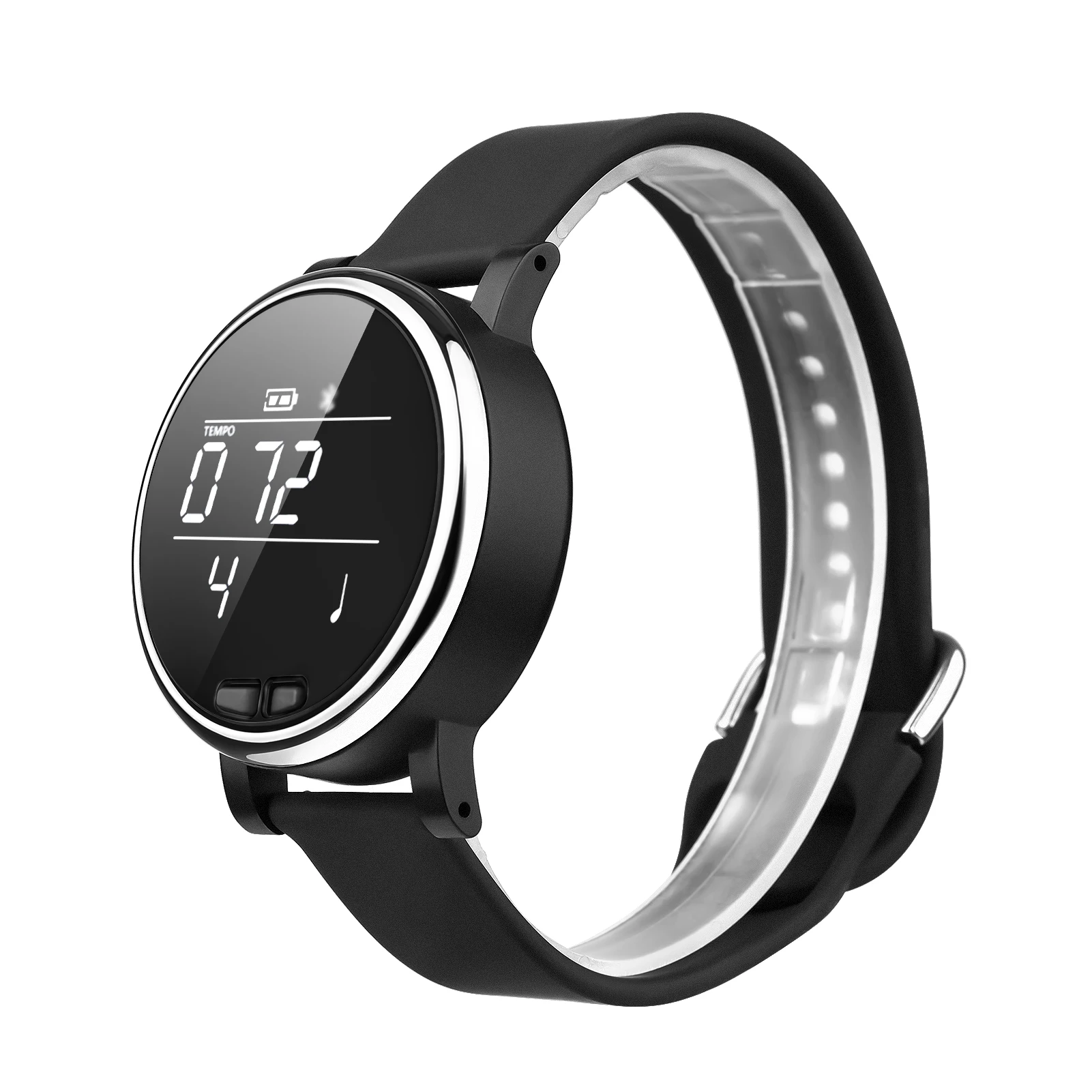 Smart Vibrating Metronome Wristwatch-style Design Intelligent Somatosensory Digital Metronome for Guitar Piano Violin Drum
Smart Vibrating Metronome Wristwatch-style Design Intelligent Somatosensory Digital Metronome for Guitar Piano Violin Drum