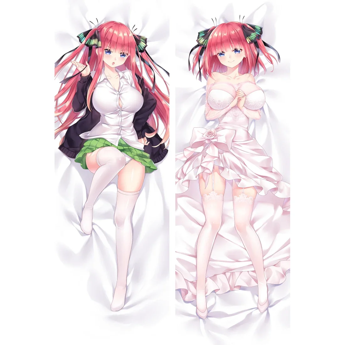 The Quintessential Quintuplets Nakano Yotsuba Dakimakura Pillowcase Peach skin Hugging Body Bedding Cushion Otaku Cover
The Quintessential Quintuplets Nakano Yotsuba Dakimakura Pillowcase Peach skin Hugging Body Bedding Cushion Otaku Cover