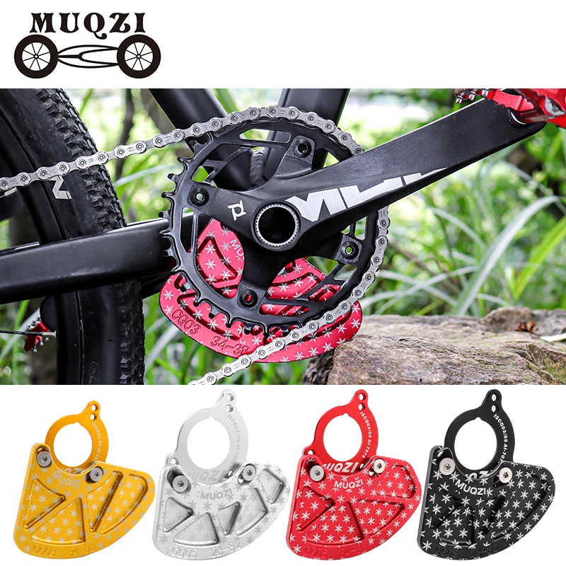 MUQZI MTB Bike Crank Chain Protector 26-32T 34-38T DH AM XC Chainring Protection Bicycle ISCG 03 05 Bottom Bracket Mount Adapter
MUQZI MTB Bike Crank Chain Protector 26-32T 34-38T DH AM XC Chainring Protection Bicycle ISCG 03 05 Bottom Bracket Mount Adapter