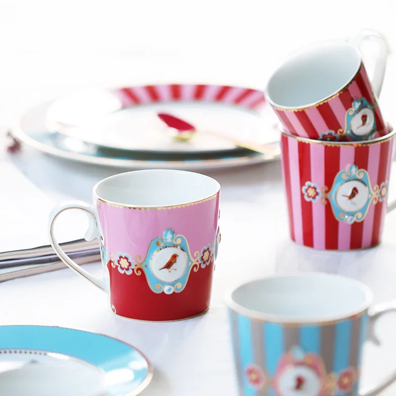 Dutch Pip Studio Aiqingniao Badge Embossed Color Matching Ceramic Mug Coffee Mug Ceramic Mug Kawaii Cup Tea Cup Cups
Dutch Pip Studio Aiqingniao Badge Embossed Color Matching Ceramic Mug Coffee Mug Ceramic Mug Kawaii Cup Tea Cup Cups