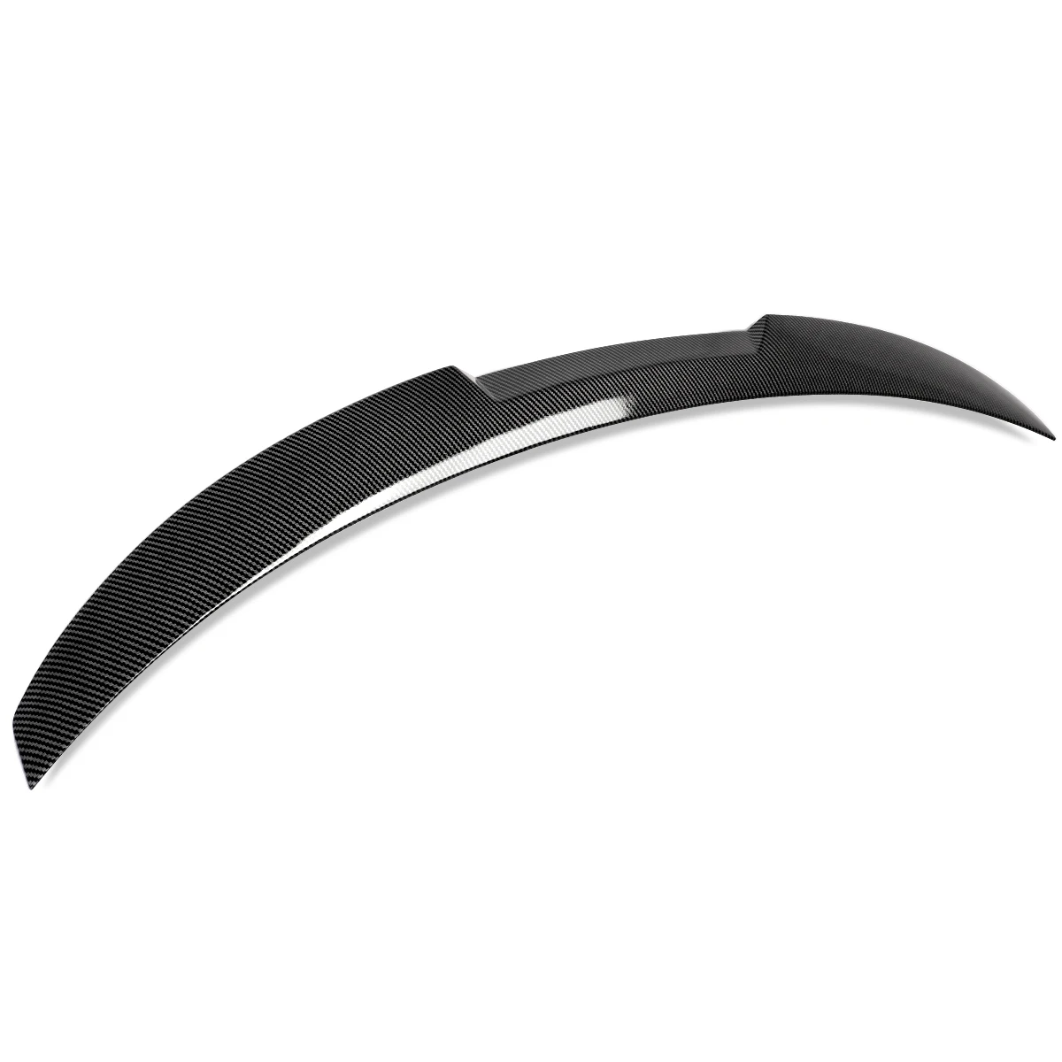 Rear Tail Wings For 2021-2024 BMW G26 430i Gran Coupe i4 M4 Style Highkick Trunk Spoiler Carbon Fiber Look Magickit Rear Tail Wings For 2021-2024 BMW G26 430i Gran Coupe i4 M4 Style Highkick Trunk Spoiler Carbon Fiber Look Magickit