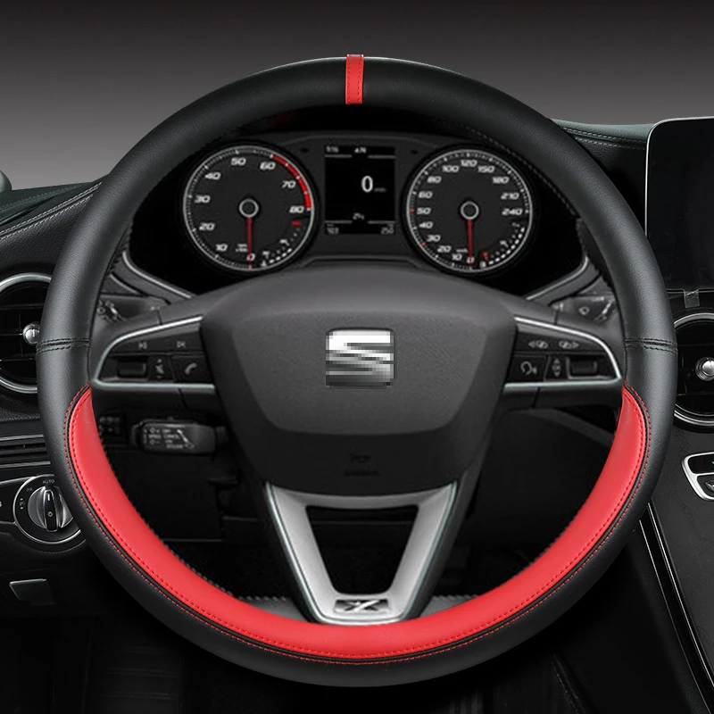 Кожа из микрофибры диаметром 38 см, аксессуары для SEAT Ibiza Exeo Ateca Altea Turedo Tarraco Toledo Arona Leon
Кожа из микрофибры диаметром 38 см, аксессуары для SEAT Ibiza Exeo Ateca Altea Turedo Tarraco Toledo Arona Leon