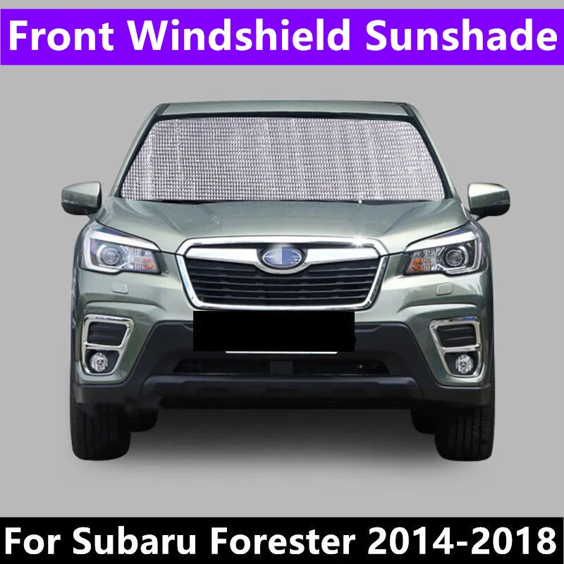 Front Windshield Thick Privacy Interior Sunshade Aluminum Foil UV Protection For Subaru Forester 2014 2015 2016 2017 2018
Front Windshield Thick Privacy Interior Sunshade Aluminum Foil UV Protection For Subaru Forester 2014 2015 2016 2017 2018