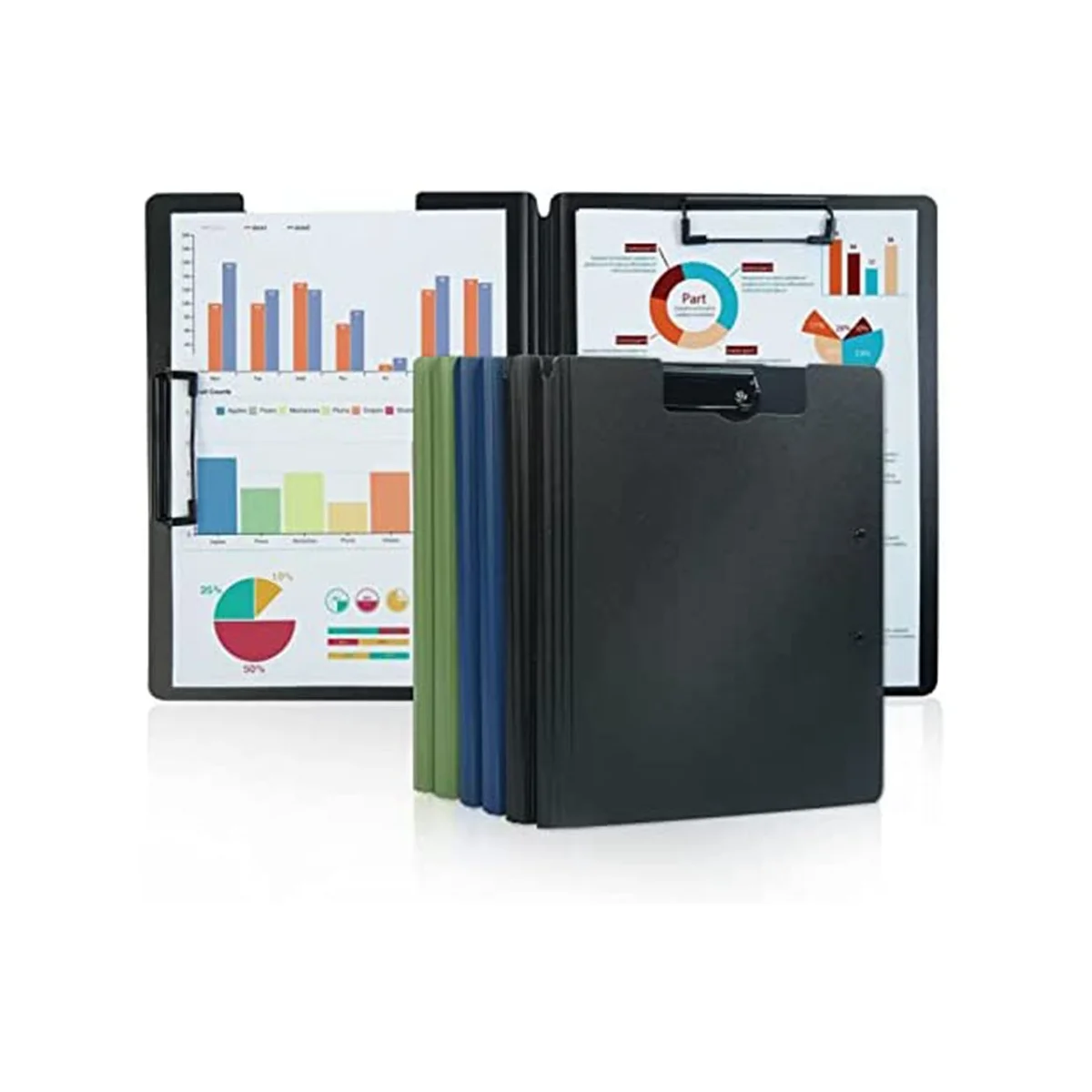 Clipboards with Storage 6 Pack, Foldable Clipboard Folder,Nursing Clipboard Folio, Black Clip Boards,For Office, Meeting
Clipboards with Storage 6 Pack, Foldable Clipboard Folder,Nursing Clipboard Folio, Black Clip Boards,For Office, Meeting