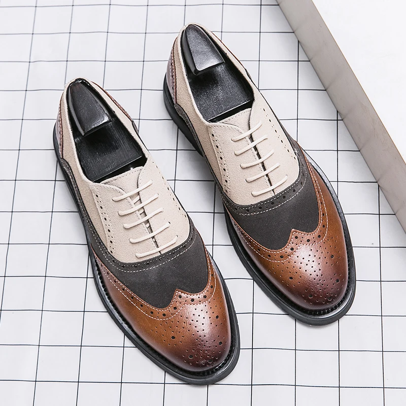 Italy brown formal shoes men's shoes wedding dress shoes oxford shoes men's leather shoes men's moccasins size 38-46
Italy brown formal shoes men's shoes wedding dress shoes oxford shoes men's leather shoes men's moccasins size 38-46