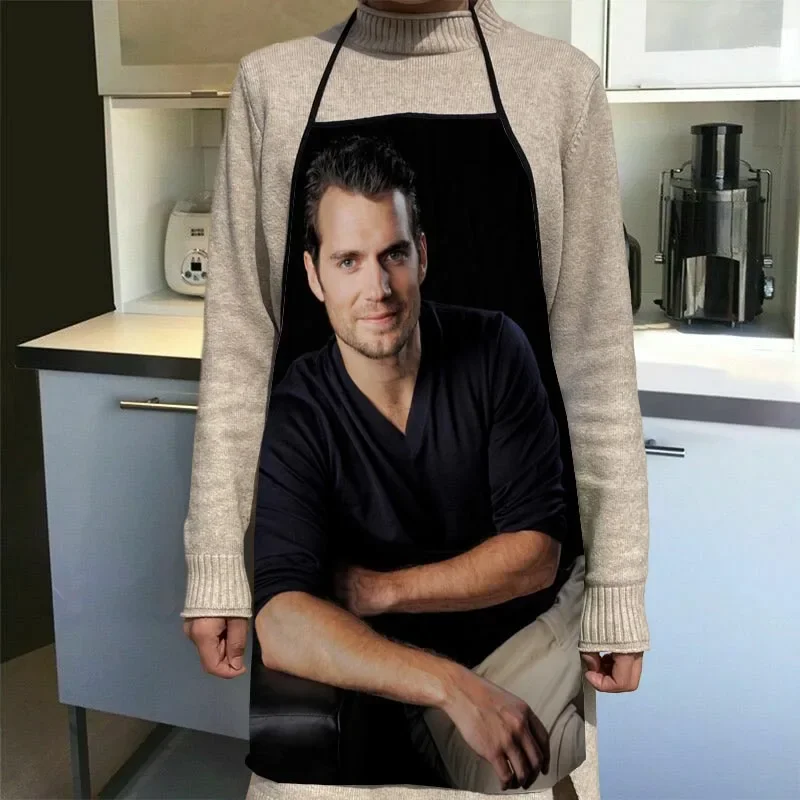 New Arrival Henry Cavill Apron Kitchen Aprons For Women Oxford Fabric Cleaning Pinafore Home Cooking Accessories Apron
New Arrival Henry Cavill Apron Kitchen Aprons For Women Oxford Fabric Cleaning Pinafore Home Cooking Accessories Apron