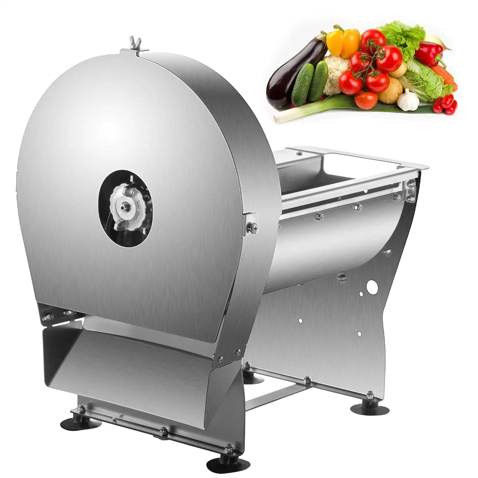 Electric Food Slicer, 0-0.4 in Adjustable Thickness Slicer Machine W/ Removable 10in Steel Blade & Food Carriage Deli Slicer New
Electric Food Slicer, 0-0.4 in Adjustable Thickness Slicer Machine W/ Removable 10in Steel Blade & Food Carriage Deli Slicer New
