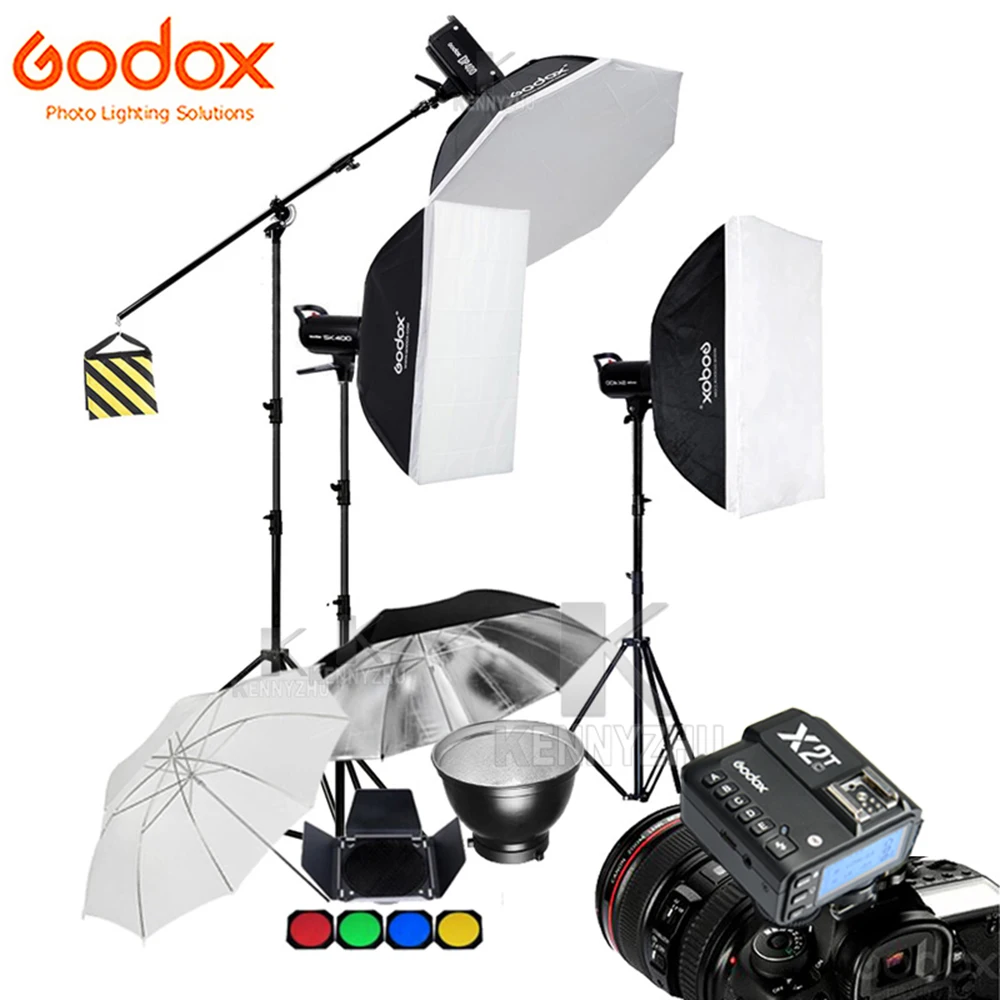 Godox DP600II 600Ws +2x SK400II 400Ws 2.4G Wireless X1 Trigger Photo Studio Flash Strobe Kit Softbox Light Boom Lighting Set
Godox DP600II 600Ws +2x SK400II 400Ws 2.4G Wireless X1 Trigger Photo Studio Flash Strobe Kit Softbox Light Boom Lighting Set