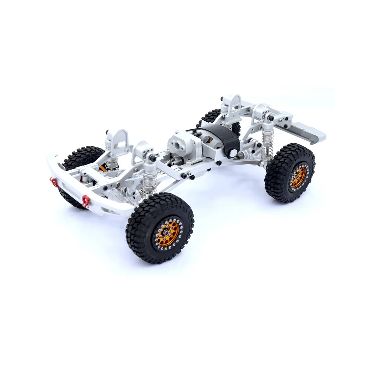 

Металлическая Рамка Ch is Kit для TRX4M TRX4-M Bronco 1/18 RC Crawler Car обновленные детали аксессуары, серебристые