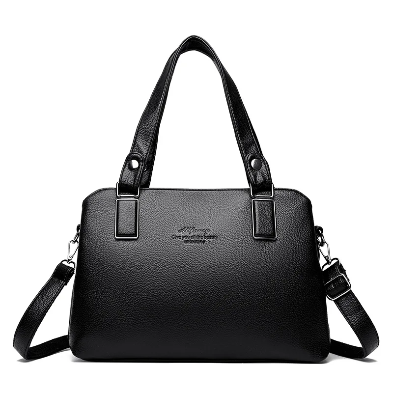 Women Soft Leather Handbags Luxury Designer 3 Layers Shoulder Crossbody Bags Ladies Large Capacity Shopping Brand Messenger Tote
Women Soft Leather Handbags Luxury Designer 3 Layers Shoulder Crossbody Bags Ladies Large Capacity Shopping Brand Messenger Tote