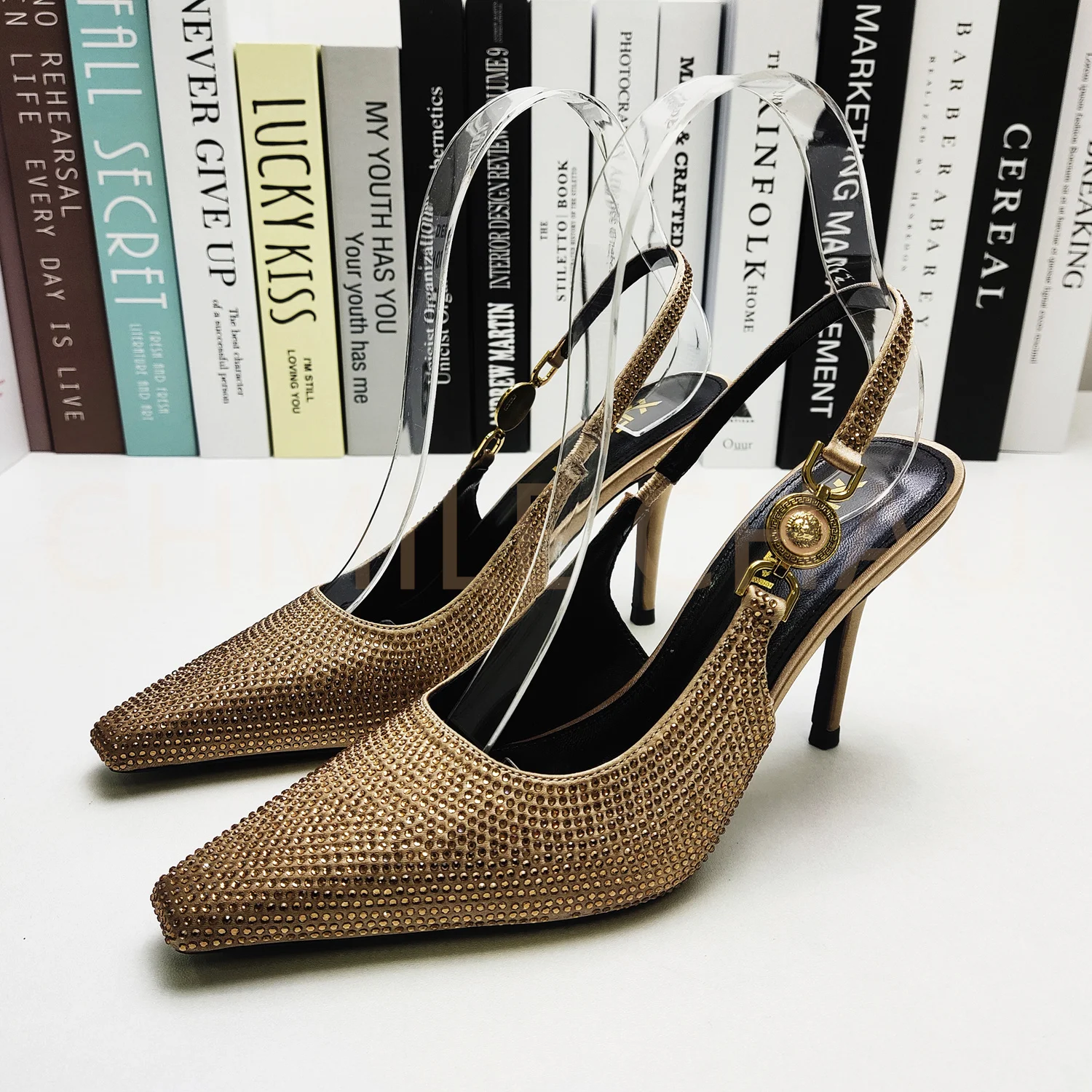【Measure your feet length before order】Sandals Woman Summer Pointed Toe Crystal High Heels Sexy Stiletto Designer Shoe 15-CHC-33
【Measure your feet length before order】Sandals Woman Summer Pointed Toe Crystal High Heels Sexy Stiletto Designer Shoe 15-CHC-33