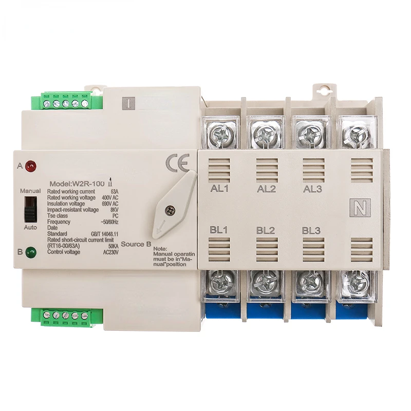 Din Rail Power Transfer Switch Switch
Din Rail Power Transfer Switch Switch