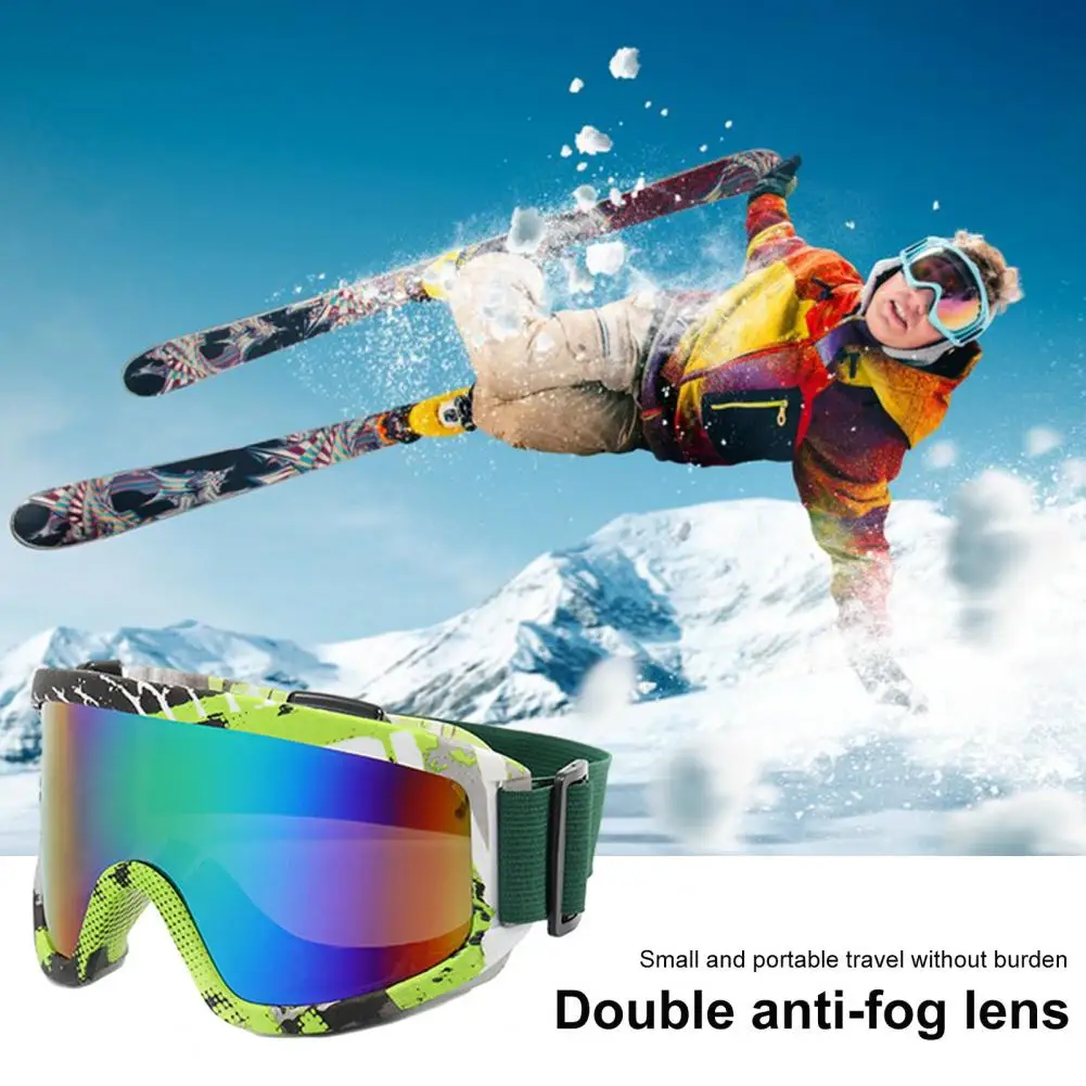 Winter Outdoor Ski Goggles 2 Layers Lens Anti-fog Snow Sunglasses Windproof UV Protection Eyewear Outdoor Sports Sun Glasses
Winter Outdoor Ski Goggles 2 Layers Lens Anti-fog Snow Sunglasses Windproof UV Protection Eyewear Outdoor Sports Sun Glasses