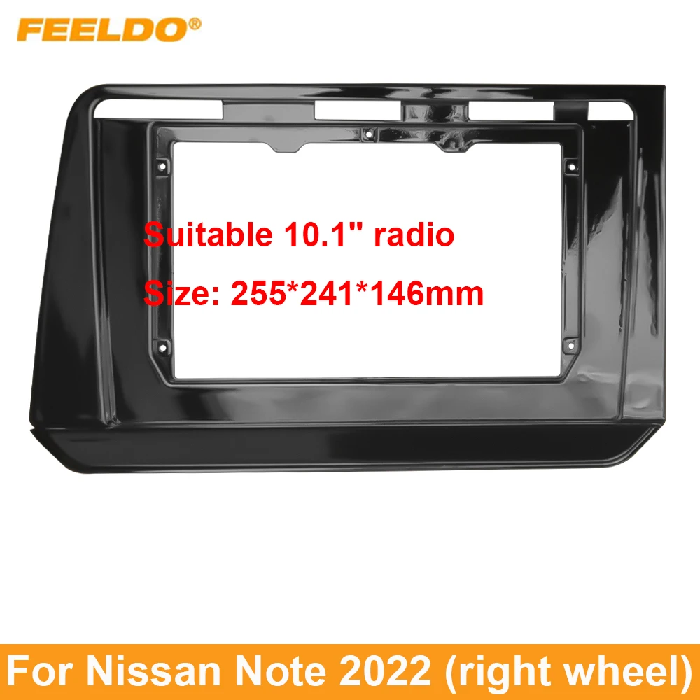 FEELDO Car Audio 10.1" Big Screen Dash Fascia Panel Frame Kit Adapter For Nissan Note 2022 (RHD) Radio Dash Frame
FEELDO Car Audio 10.1" Big Screen Dash Fascia Panel Frame Kit Adapter For Nissan Note 2022 (RHD) Radio Dash Frame