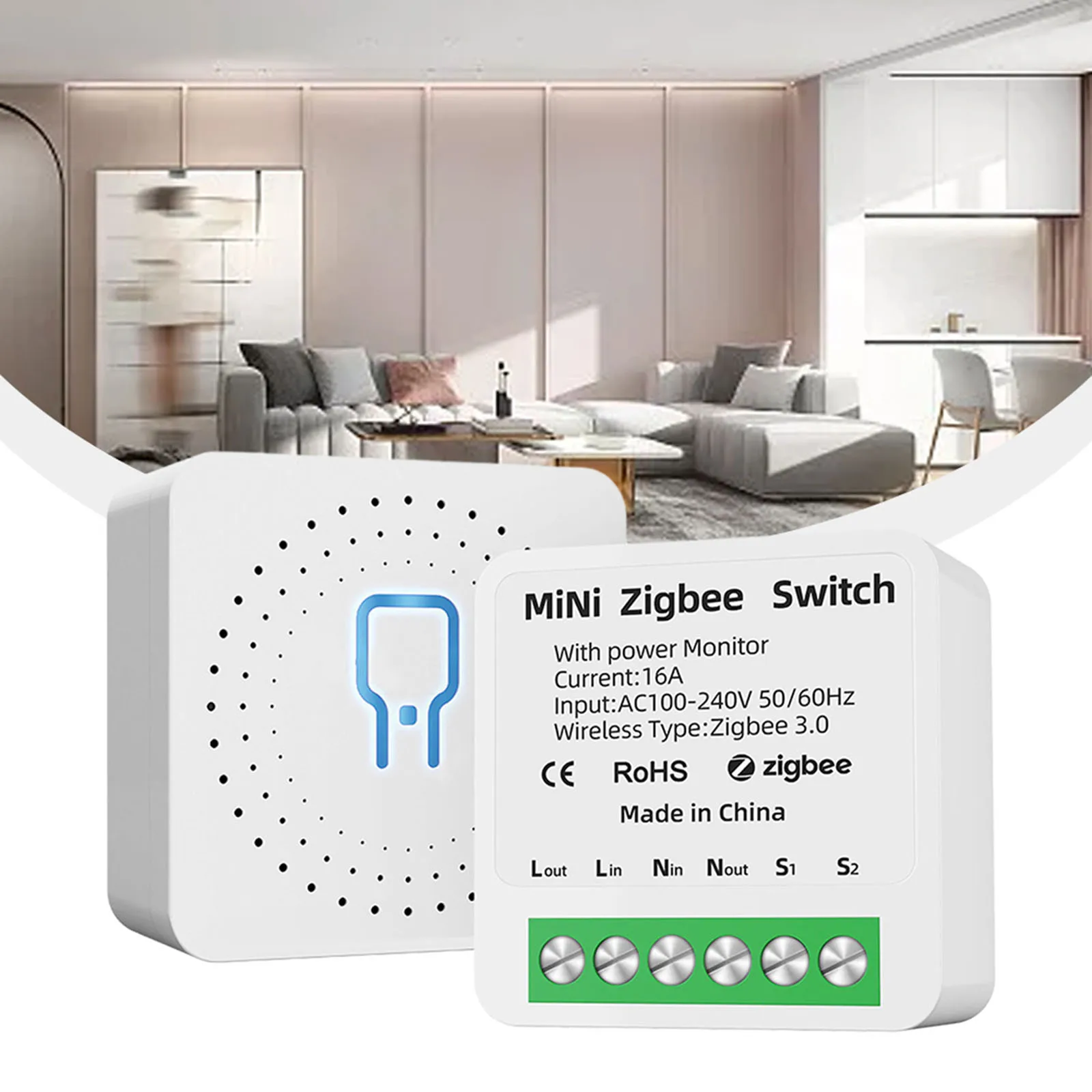 For Tuya Power Monitor For Zigbee Switch With Power Statistics Function Smart Home Smart DIY Switch Light 2 Way Timing Control
For Tuya Power Monitor For Zigbee Switch With Power Statistics Function Smart Home Smart DIY Switch Light 2 Way Timing Control