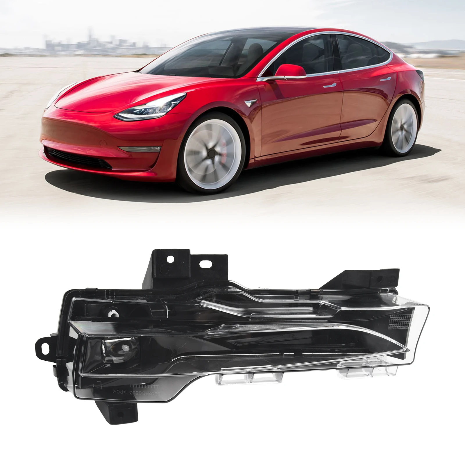 Car Fog Light For Tesla Model 3 Y 2021-2023 Left Right Fascia Fog Light Lamp Amber 1077391-00-D 1077391-00-E 1077391-00-F
Car Fog Light For Tesla Model 3 Y 2021-2023 Left Right Fascia Fog Light Lamp Amber 1077391-00-D 1077391-00-E 1077391-00-F