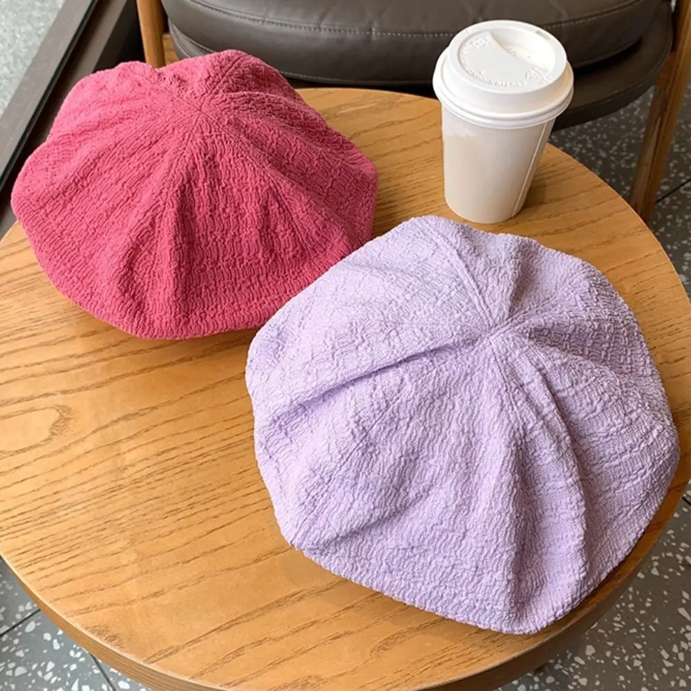 Тонкая женская шляпа, милая текстурированная восьмиугольная шляпа, однотонная хлопковая ткань
Тонкая женская шляпа, милая текстурированная восьмиугольная шляпа, однотонная хлопковая ткань