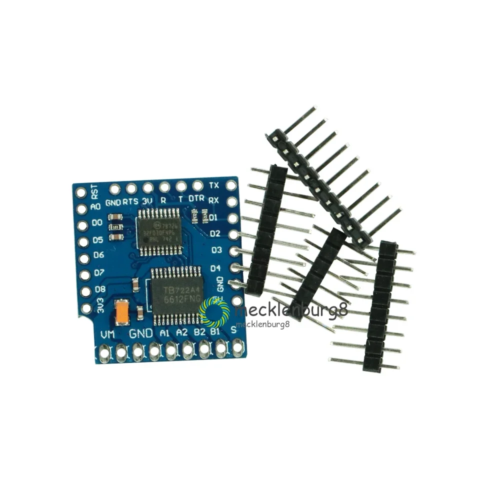 Щит двигателя для WeMos D1 Mini TB6612FNG Wemos I2C, экран драйвера двойного двигателя с последовательным горшком, 1 комплект
Щит двигателя для WeMos D1 Mini TB6612FNG Wemos I2C, экран драйвера двойного двигателя с последовательным горшком, 1 комплект